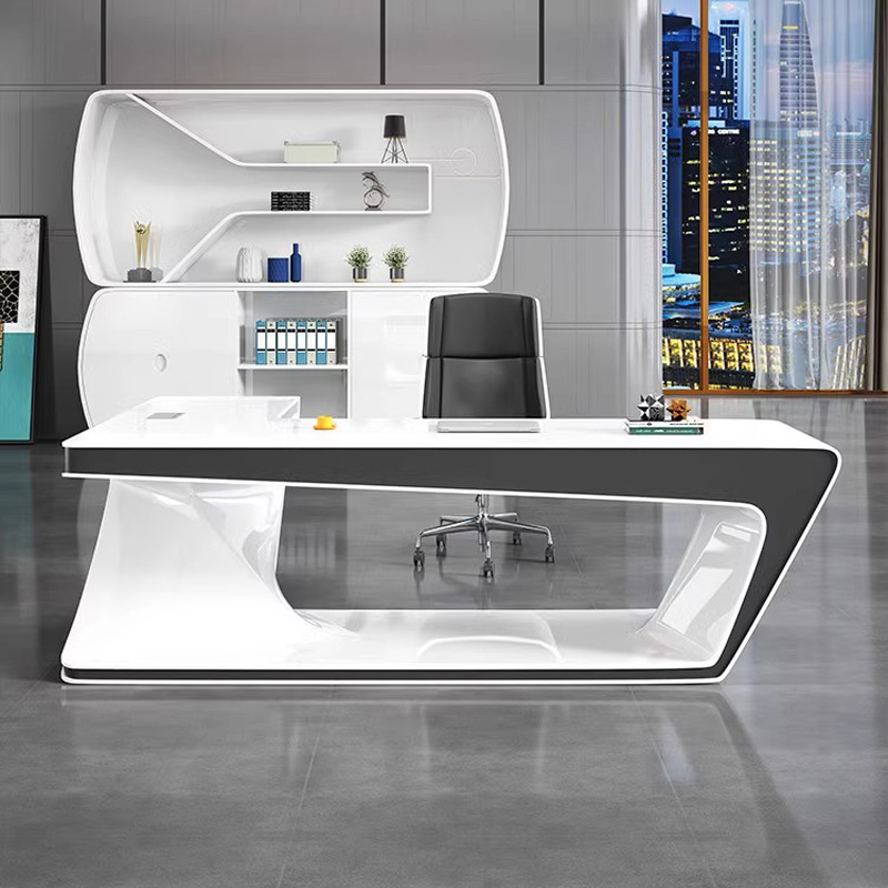 Designer Paint President Table - Office Management Technology 评论和价格