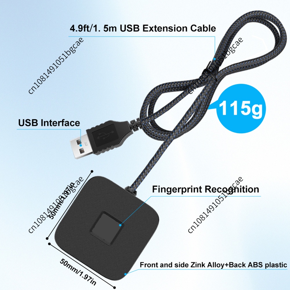 USB Fingerprint Reader with 5f - Fingerprint Reader Usb 评论和价格
