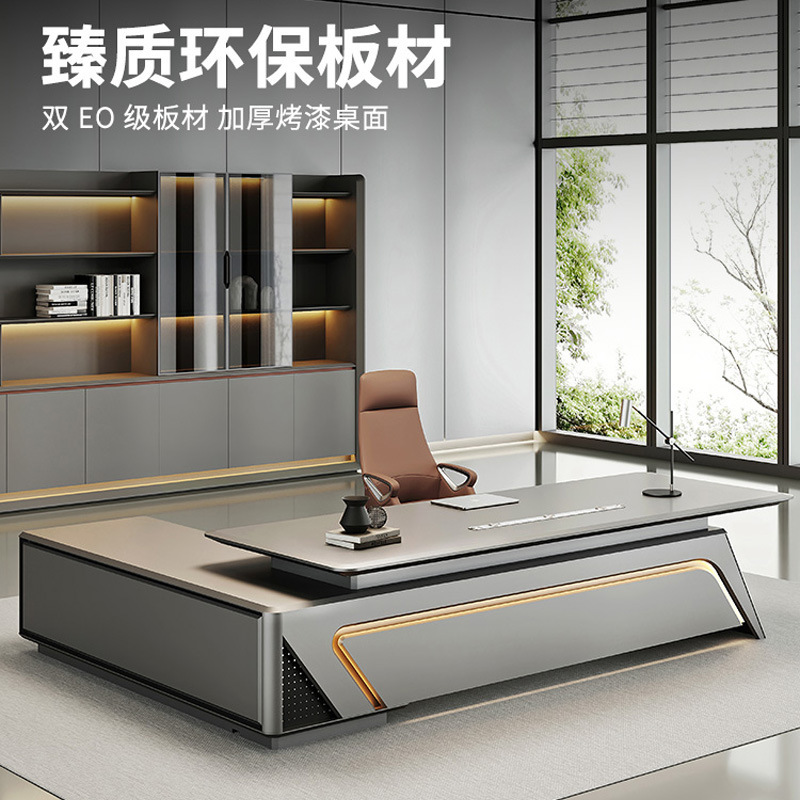 Painted boss table, desk, tech - Office Management Technology 评论和价格